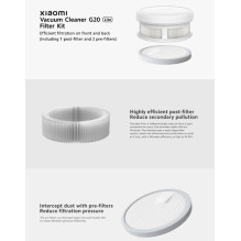 Putekļsūcēja piederums Xiaomi Vacuum Cleaner G20 Lite Filter Kit