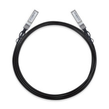 TP-Link SFP+ tiesioginio prijungimo kabelis (juodas / sidabrinis, 3 metrai) TP-Link SFP+ tiesioginio prijungimo kabelis (juodas / sidabrinis, 3 metrai)