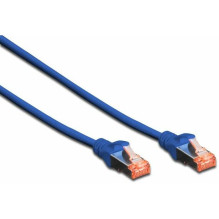 DIGITUS CAT 6 S / FTP Patchkabel, 10 Stück, 3m, blue DIGITUS CAT 6 S / FTP Patchkabel, 10 Stück, 3m, blue