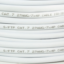 Logilink Jungiamasis kabelis „PrimeLine“, Cat.7, S / FTP, baltas, 50 m Logilink Jungiamasis kabelis „PrimeLine“, Cat.7, S / FTP, baltas, 50 m