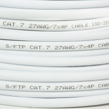 Logilink Patchkabel PrimeLine, Cat.7, S / FTP, weiß, 100 m Logilink Patchkabel PrimeLine, Cat.7, S / FTP, weiß, 100 m
