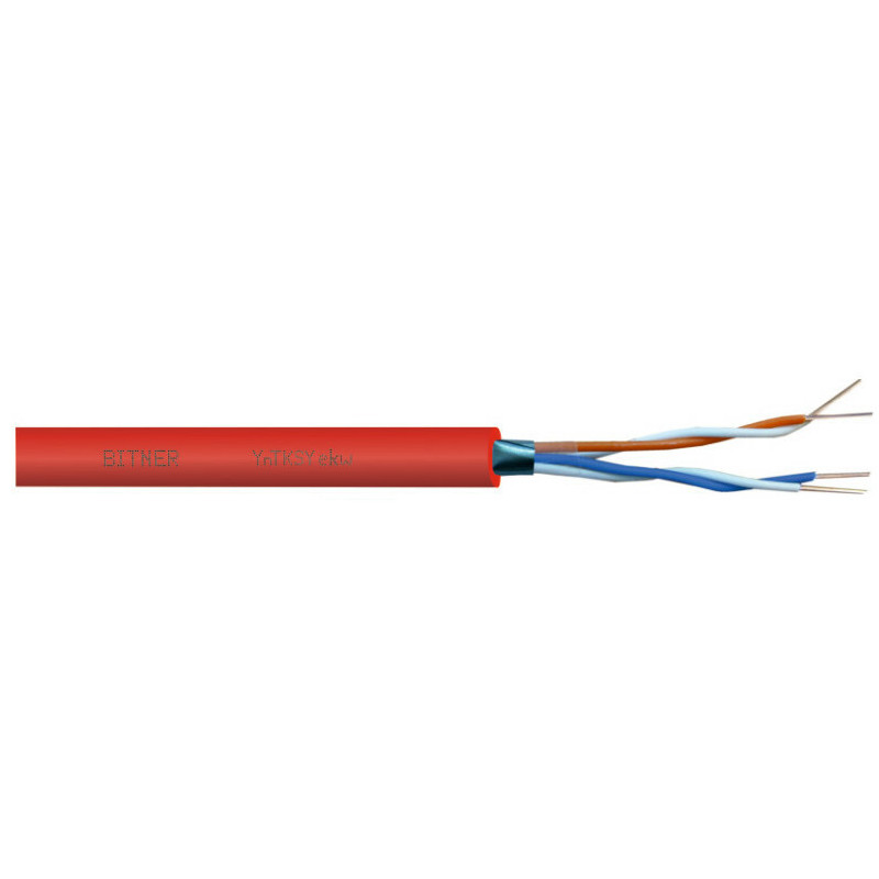 FIRE ALARM SIGNAL CABLE BITNER YnTKSYekw 1x2x0.8 - 100m