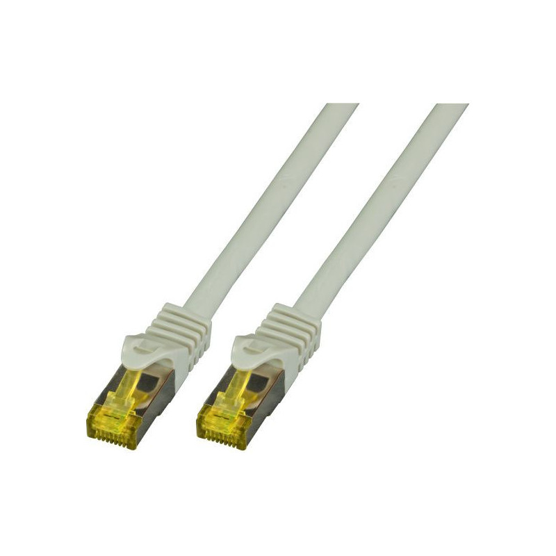 EFB RJ45 Patchk. S / FTP Cat.6A LSZH Cat.7 Rohk. 20.00m Pilka