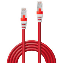 LINDY Cat6(A) SSTP / S / FTP PIMF tinklo kabelis raudonas 5.00m 10Gbit LINDY Cat6(A) SSTP / S / FTP PIMF tinklo kabelis raudonas 5.00m 10Gbit
