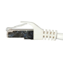 Equip Patchkabel Cat6A Cat7pro S / FTP 2xRJ45 20.00m weiß LSZH Polybeutel