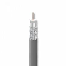 Coaxial cable TELEVES CXT 1.02 CU 79% PVC ref. 2128 - 100m roll (indoor)