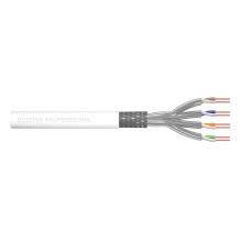 DIGITUS Verlegekabel S / FTP Cat7 305m, dėžutė, AWG 26 / 1, weiß DIGITUS Verlegekabel S / FTP Cat7 305m, dėžutė, AWG 26 / 1, weiß