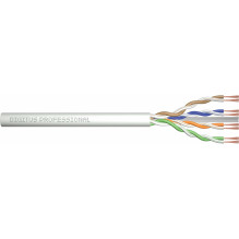 DIGITUS CAT 6A U / UTP Twisted Pair Roh-Patchkabel,305m,Gray