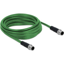 DELOCK Netzwerkkabel M12 4 kontaktas su D kodu nuo ST iki ST TPU 5 m DELOCK Netzwerkkabel M12 4 kontaktas su D kodu nuo ST iki ST TPU 5 m