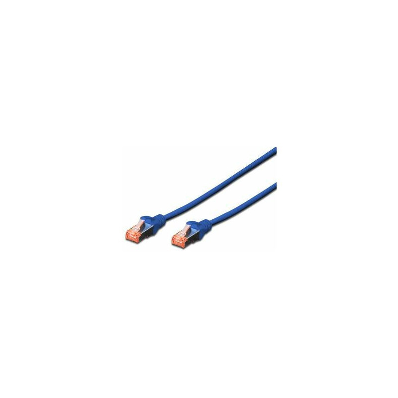 DIGITUS CAT 6 S / FTP Patchkabel, 10 Stück, 5m, mėlyna