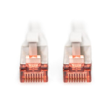 DIGITUS Patchkabel Cat6 S / FTP 2xRJ45 30.0m Grey Hebelschutz Polybeutel DIGITUS Patchkabel Cat6 S / FTP 2xRJ45 30.0m Grey Hebelschutz Polybeutel