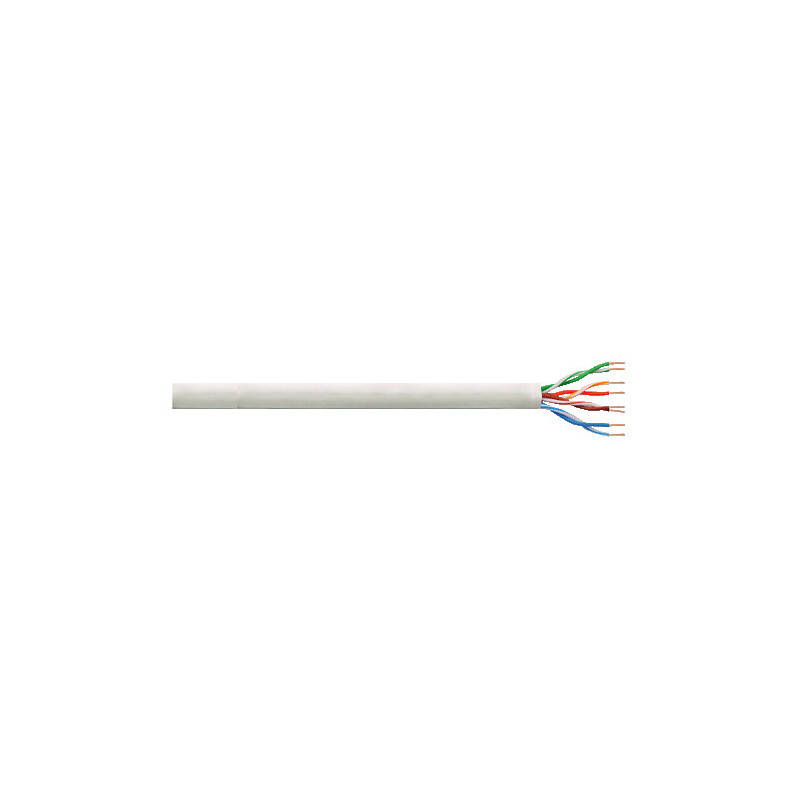 Logilink Patchkabel CAT6 U / UTP CU PVC 100,00m Pilka