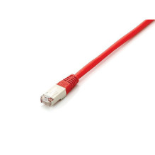 Equip Patchkabel Cat6A Plat.S / FTP 2xRJ45 20.00m rot LSZH Polybeutel