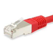 Equip Patchkabel Cat6A Plat.S / FTP 2xRJ45 10.00m rot LSZH Polybeutel Equip Patchkabel Cat6A Plat.S / FTP 2xRJ45 10.00m rot LSZH Polybeutel