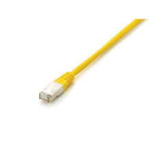 Equip Patchkabel Cat6A Plat.S / FTP 2xRJ45 20.00m gelb LSZH Polybeutel