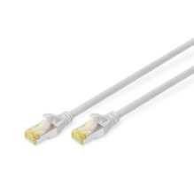 DIGITUS CAT 6A S / FTP Patchkabel, 25m, pilka