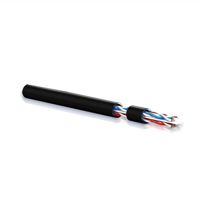 INCA Ethernetkabel 23AWG Cat6 UTP / CCA 250mhz 500.00m Black