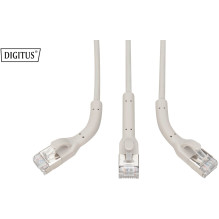 Digitus Network cable CAT 6A F / FTP copper, gray, 2m, 10 pcs.