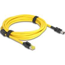 DELOCK Kabel RJ45 Stecker Cat.6 zu Mini I / O8 Pin D-Form Typ2 DELOCK Kabel RJ45 Stecker Cat.6 zu Mini I / O8 Pin D-Form Typ2