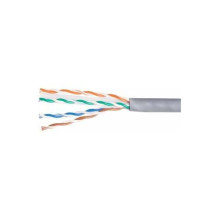Equip Instal.Kab Cat6 CCA U / UTP ECA 100.00m Gray LSZH
