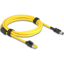 DELOCK Kabel RJ45 Stecker Cat.6 zu Mini I / O8 Pin D-Form Typ2 DELOCK Kabel RJ45 Stecker Cat.6 zu Mini I / O8 Pin D-Form Typ2