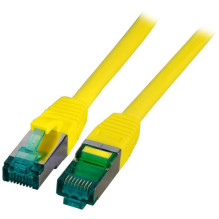 EFB RJ45 Patch Cable S / FTP Cat.6A LSZH 25.00m Yellow
