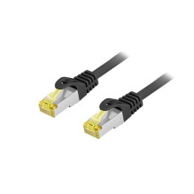 Equip Patchkabel Cat6A Outd.S / FTP 2xRJ45 25.00m Black LSZH