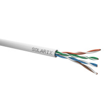 Solarix Cat.5e UTP PVC pilka SXKD-5E-UTP-PVC Solarix Cat.5e UTP PVC pilka SXKD-5E-UTP-PVC