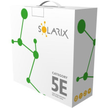 Inštalačný kábel Solarix CAT5E UTP PVC Eca 305 m / krabica SXKD-5E-UTP-PVC Inštalačný kábel Solarix CAT5E UTP PVC Eca 305 m / krabica SXKD-5E-UTP-PVC