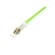 Equip adapterio laidas LC- LC 10.00m daugiaforma Duplex OM5 Green
