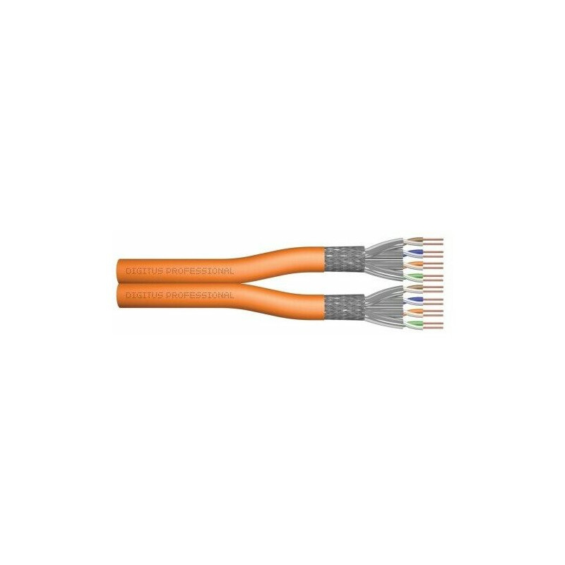 Digitus DIGITUS CAT 7 S / FTP installation cable Duplex B2ca-s1a 500 m shipping goods
