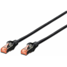 DIGITUS CAT 6 S / FTP Patchkabel, 10 Stück, 2m, juoda