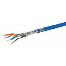 METZ CONNECT 1308427B34145 network cable Blue 100 m Cat7a S / FTP (S-STP)