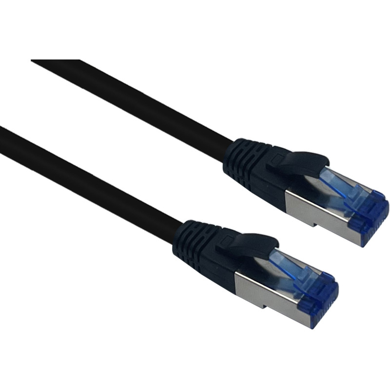 LogiLink Helos 205590 tinklo kabelis Black 50 m Cat6a S / FTP (S-STP)