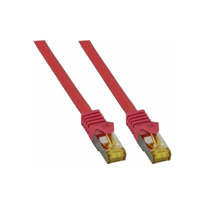 EFB RJ45 S / FTP Cat.6A LSZH Cat.7 tinklo kabelis 15.00m Red