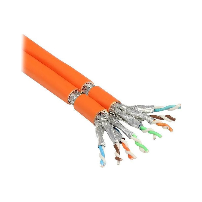 Alcasa Alcasa GC-N0066 tinklo laidas Orange 100 m Cat7 S / FTP (S-STP)
