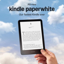 Amazon Kindle Paperwhite 7" 16GB Juoda, nėra skelbimų (2024 m.)
