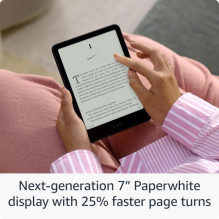 Amazon Kindle Paperwhite 12th Gen (2024) 16GB black (no ads) Amazon Kindle Paperwhite 12th Gen (2024) 16GB black (no ads)