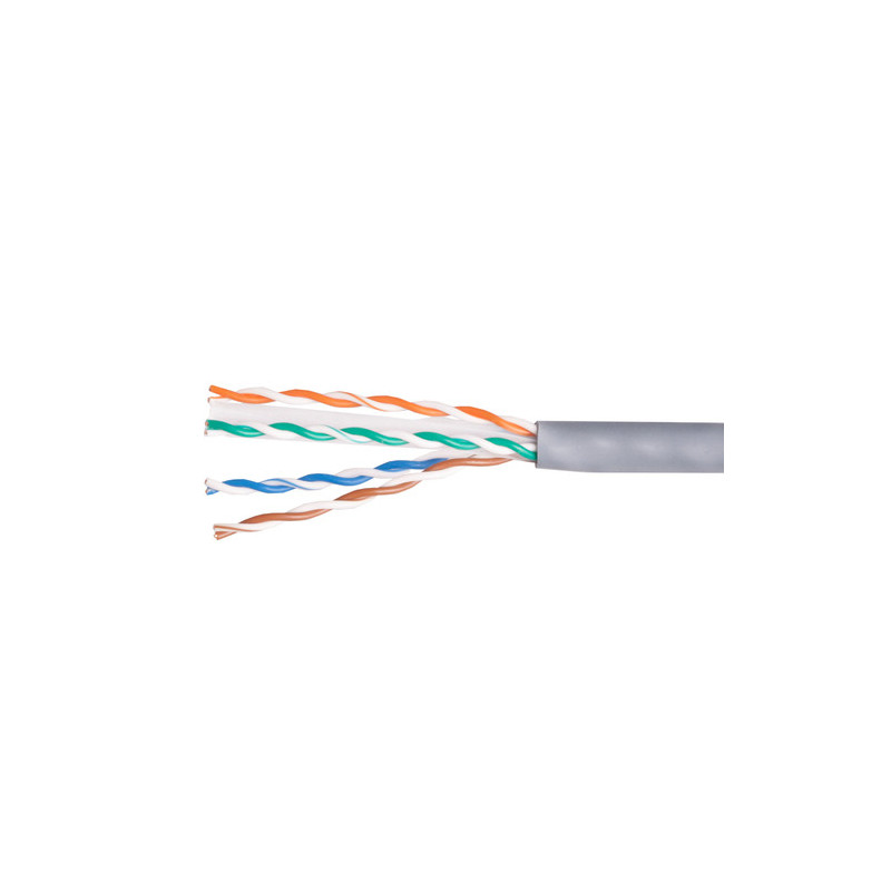 Equip Instal.Kab Cat6A U / UTP ECA 305.00m Gray LSZH