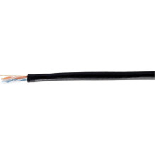 Equip Instal.Kab Cat6 Outs. U / UTP 305.00m Black PE