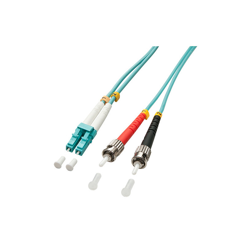 LINDY LWL duplex cable LC / ST OM3 15m 50 / 125µm multimode