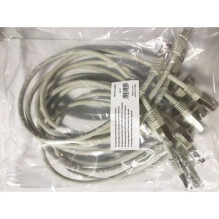 Equip Patchkabel Cat6A 10x S / FTP 2xRJ45 0.50m Gray Plat Equip Patchkabel Cat6A 10x S / FTP 2xRJ45 0.50m Gray Plat