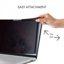 Dicota Privacy Filter 2-way side-mounted Uni. 16:10 14" Dicota Privacy Filter 2-way side-mounted Uni. 16:10 14"