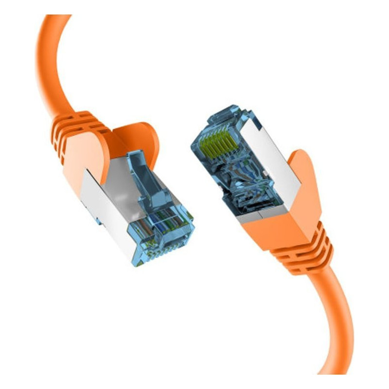 EFB RJ45 Patchkabel mit Cat7 Rohkabel 50.00m oranžinė