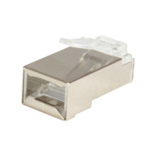 Equip Steckersatz Cat6 geschirmt RJ45 100Stk transp. Polybeutel