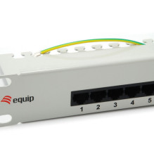 Equip 19" Patchpanel 25xRJ45 Cat3 UTP 1U ISDN RAL7035 Equip 19" Patchpanel 25xRJ45 Cat3 UTP 1U ISDN RAL7035
