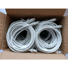 Equip Patchkabel Cat6 34x S / FTP 2xRJ45 2.00m weiß LSZH