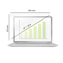 Fellowes Blickschutzfilter PrivaScreen Blackout 14.0" 16:9 Fellowes Blickschutzfilter PrivaScreen Blackout 14.0" 16:9