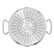 Puodai - Tefal DUETTO+ G71979 Nerūdijančio plieno puodas su stiklo dangčiu, atsparus orkaitėje, indukcijai tinkamas Puodai - Tefal DUETTO+ G71979 Nerūdijančio plieno puodas su stiklo dangčiu, atsparus orkaitėje, indukcijai tinkamas