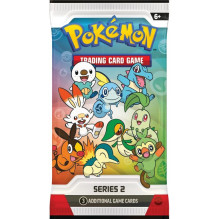 Žaislai, Žaidimai ir Kolekcionavimas - Pokémon First Partner Illustration Collection Series 2, Promo Pack, 2 Booster Pac